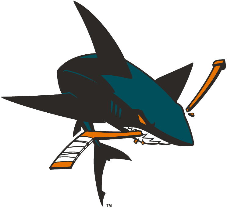 San Jose Sharks 2008 Secondary Logo iron on heat transfer...